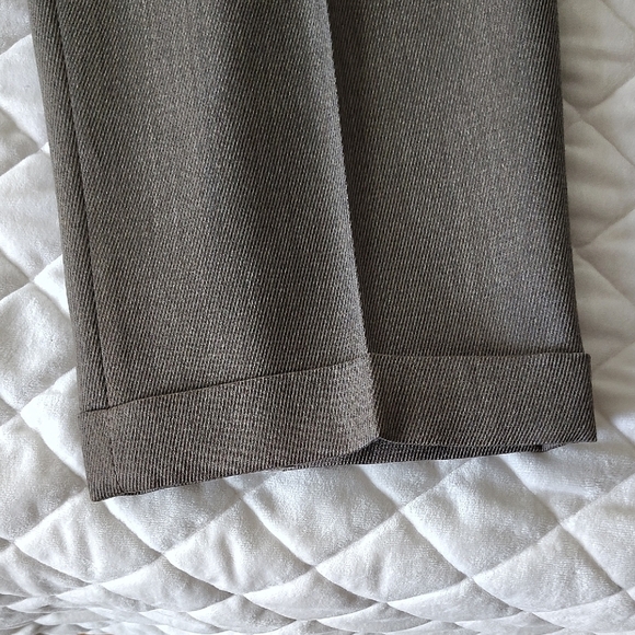 L.L. Bean Brown Dress Pants with Classic Straight-Leg Cut - Picture 4 of 13